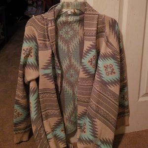 Womens aztec sweater